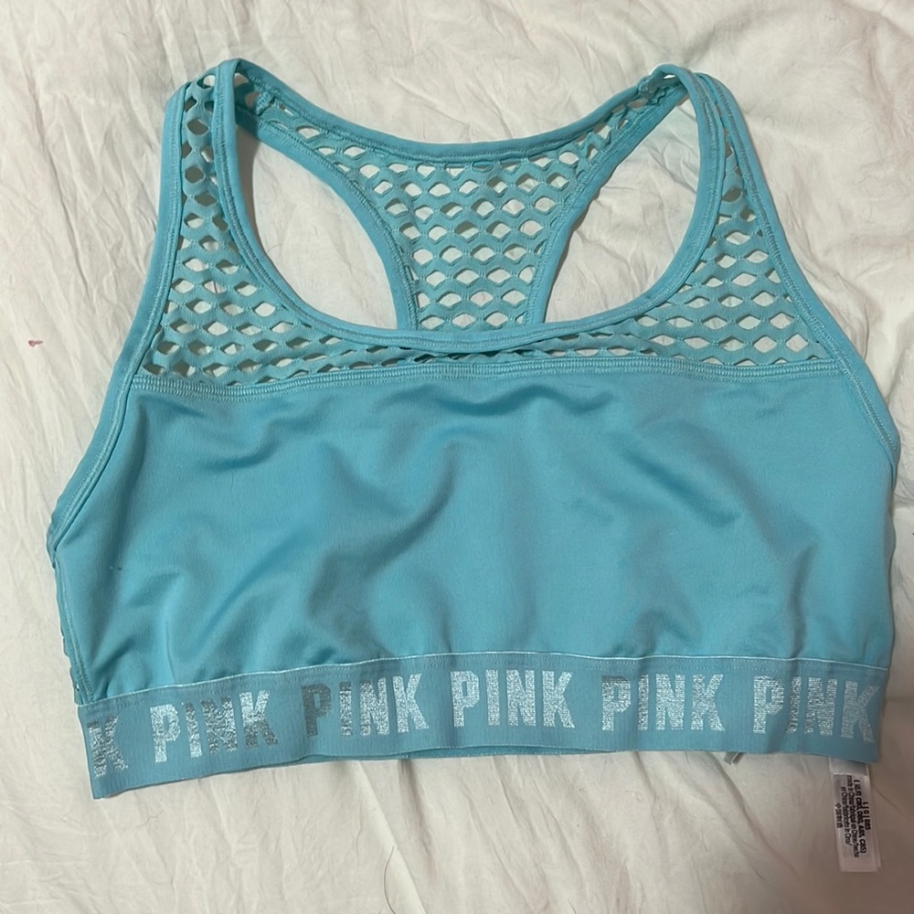 Victoria’s Secret PINK Turquoise Sports Bra